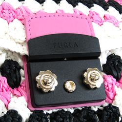 フルラ(Furla) 264630 レディース レザー,ポリプロピレン ショルダーバッグ ブラック,ピンク,ホワイト