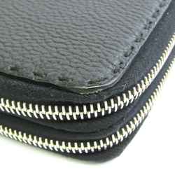 フェンディ(Fendi) セレリア 7M0192 ユニセックス レザー 長財布（二つ折り） ブラック