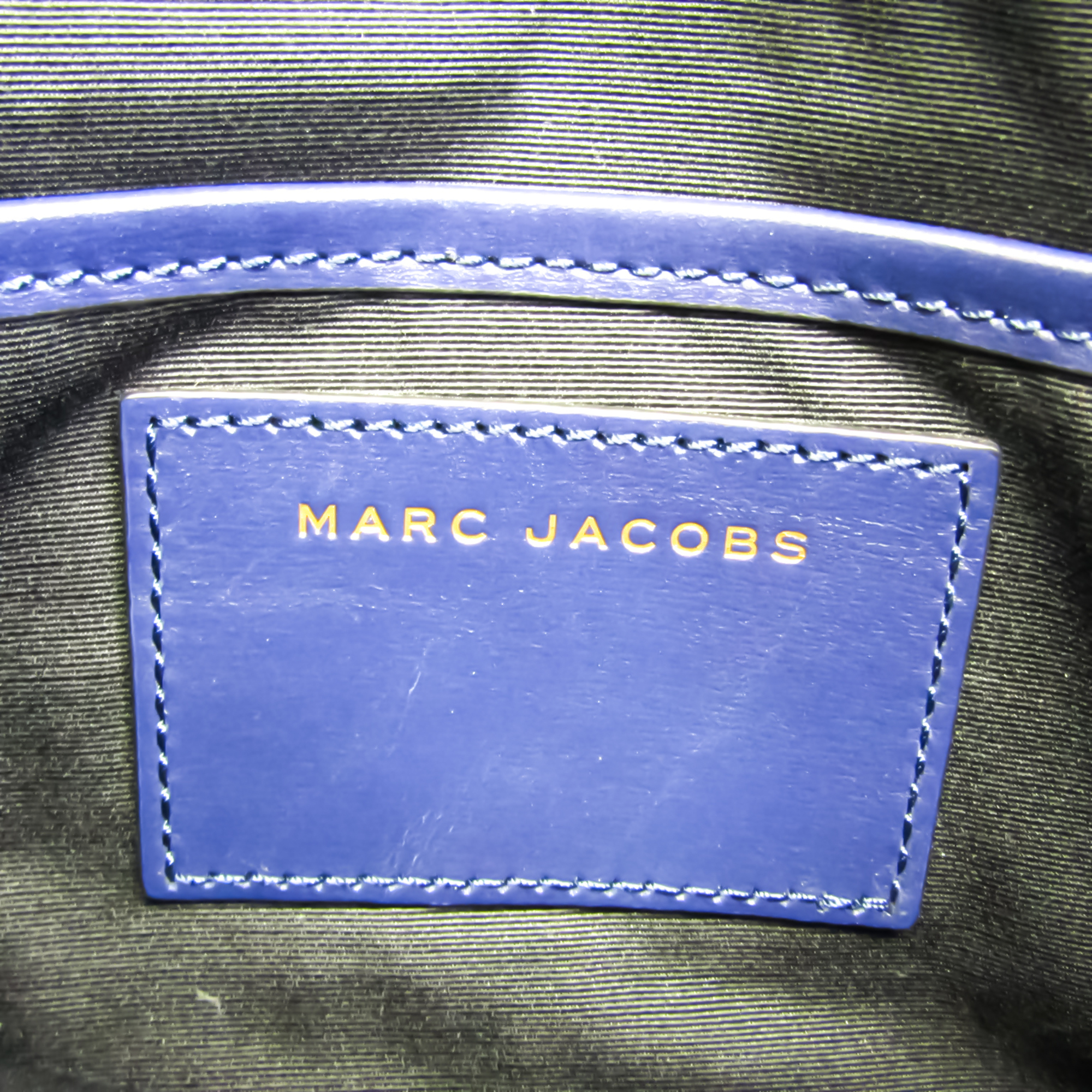 マーク・ジェイコブス(Marc Jacobs) M0008145 レディース レザー ショルダーバッグ ネイビー,パープル