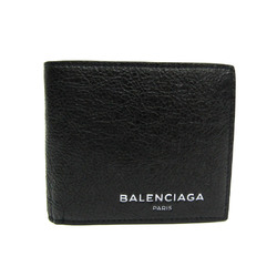バレンシアガ(Balenciaga) 504934 ユニセックス レザー 財布（二つ折り） ブラック