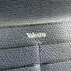 ヴァレクストラ(Valextra) V9L18 028 レディース レザー 長財布（二つ折り） ダークネイビー