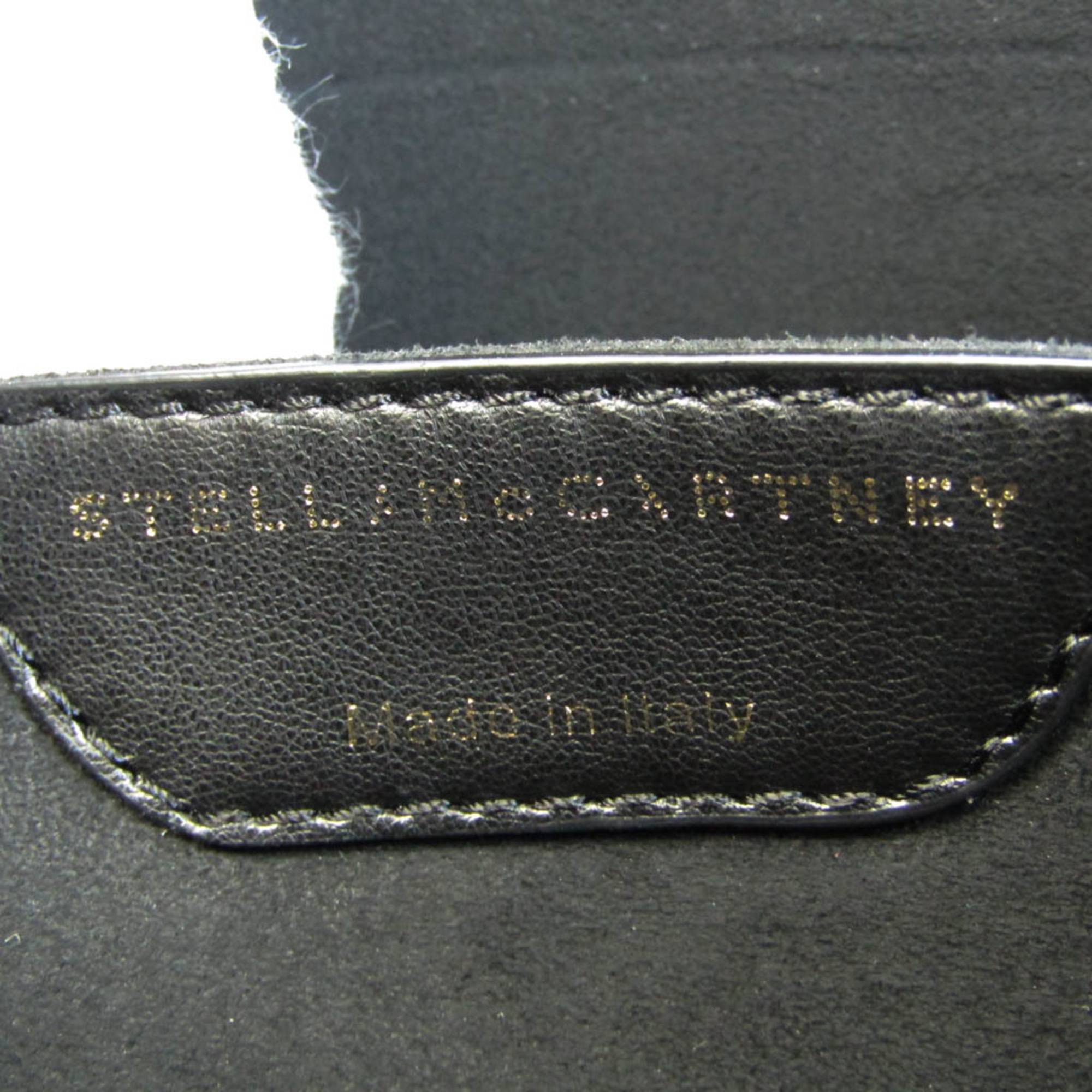 ステラ・マッカートニー(Stella McCartney) スーパーヒーローズ ユニセックス 合成皮革 クラッチバッグ ブラック