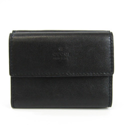 グッチ(Gucci) 030 1502 1598 ユニセックス レザー 財布（三つ折り） ブラック