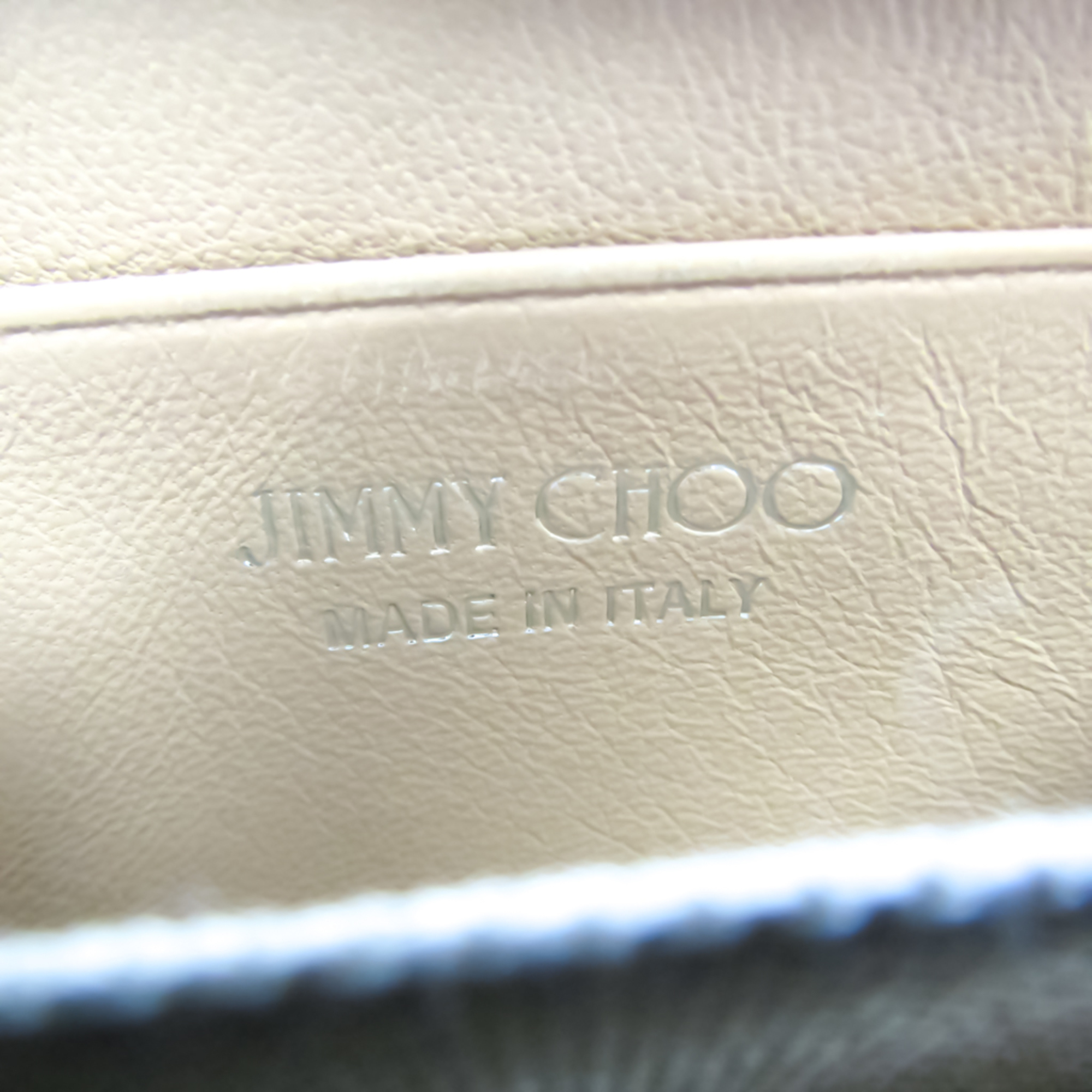ジミーチュウ(Jimmy Choo) NELLIE GTA 163 レディース レザー 小銭入れ・コインケース シャンパンゴールド