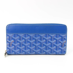 ゴヤール(Goyard) マティニヨン メンズ,レディース レザー 長財布（二つ折り） ブルー