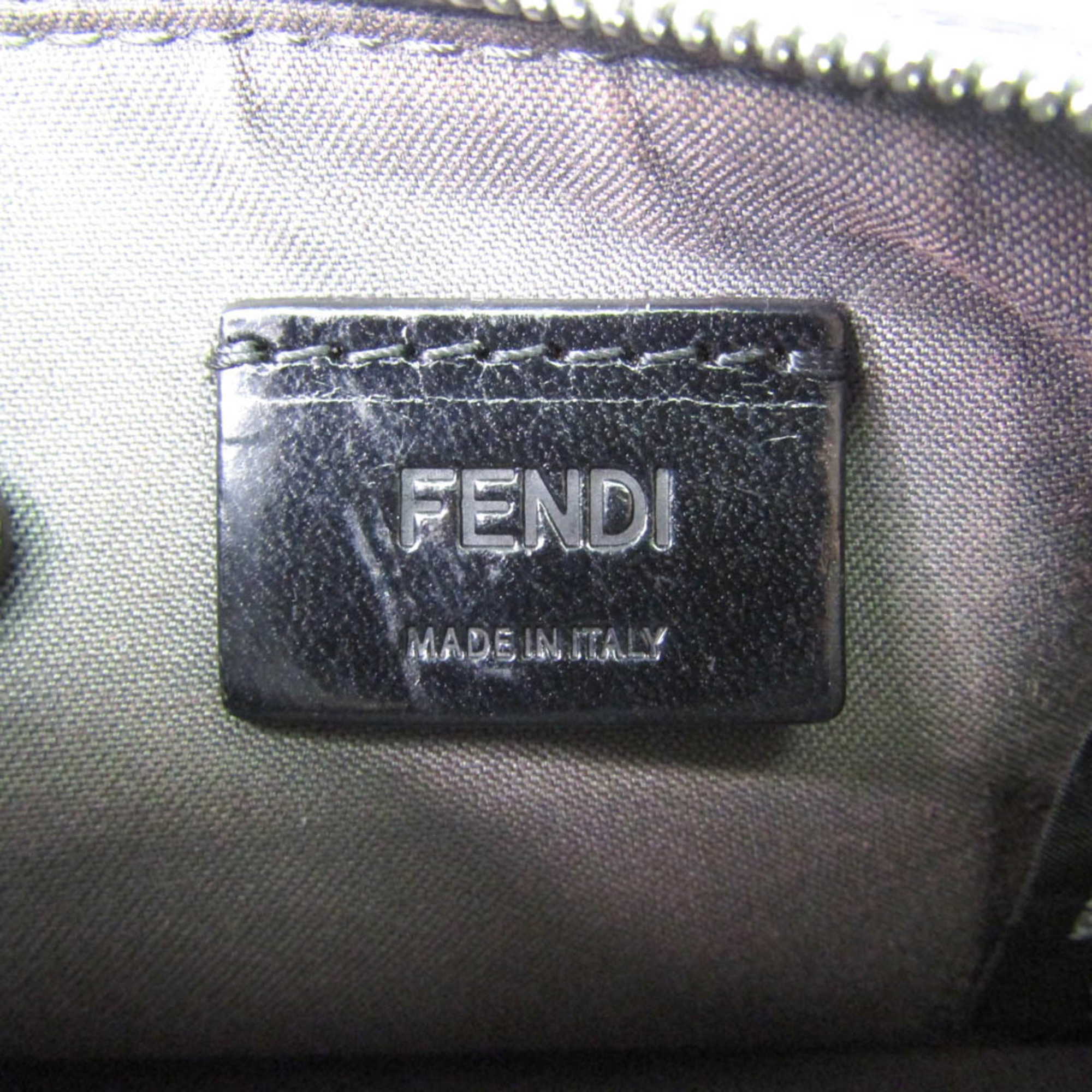 フェンディ(Fendi) 8AP151SRO レディース レザー 小銭入れ・コインケース グレー