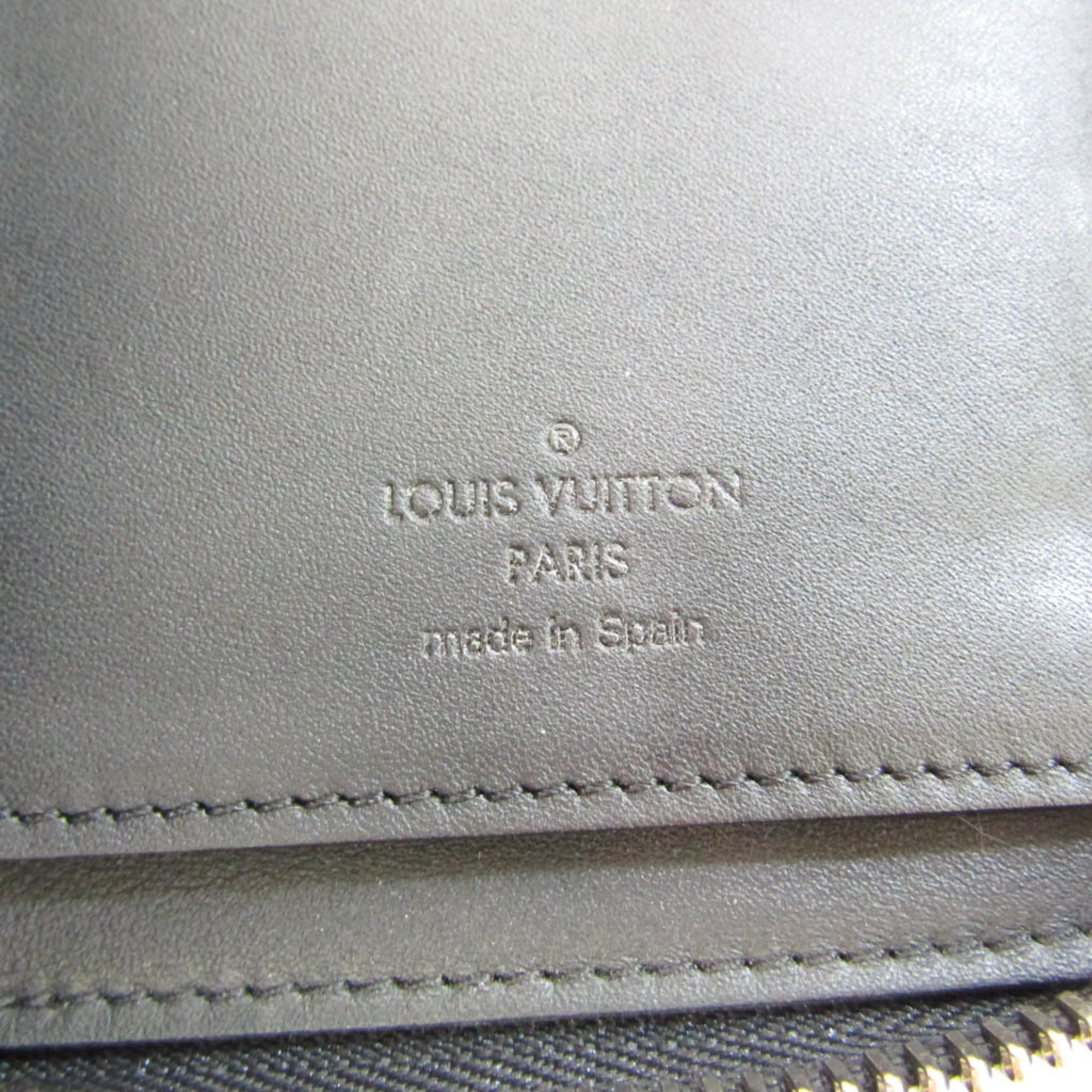 ルイ・ヴィトン(Louis Vuitton) ダミエアンフィニ ジッピーウォレット ヴェルティカル N63548 メンズ ダミエアンフィニ  長財布（二つ折り） オニキス | eLADY Globazone