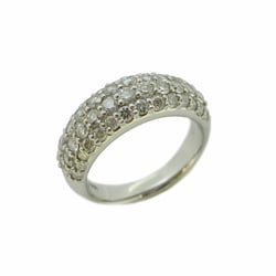 リング ダイヤモンド 1.5ct メレダイヤ パヴェ デザイン Pt900 プラチナ 指輪