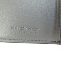 ボッテガ・ヴェネタ(Bottega Veneta) イントレチャート 515385 レディース,メンズ レザー 財布（三つ折り） ブラック