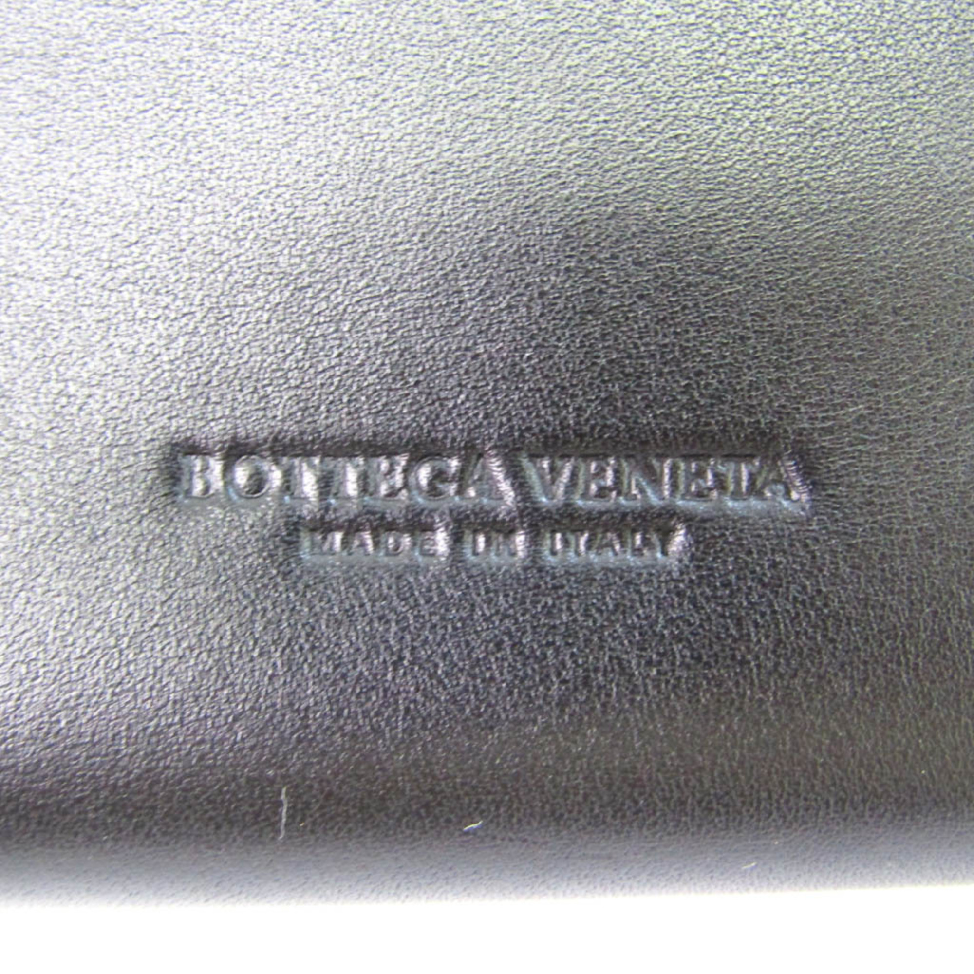 ボッテガ・ヴェネタ(Bottega Veneta) 578751 VMAU1 レディース,メンズ レザー 長財布（三つ折り） ブラック