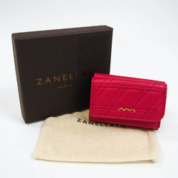 ザネラート(Zanellato) COMPACT ZETA 51290 レディース  ラムレザー 財布（三つ折り） ピンク