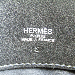 エルメス(Hermes) レディース,メンズ キャンバス,レザー ポーチ ブラック