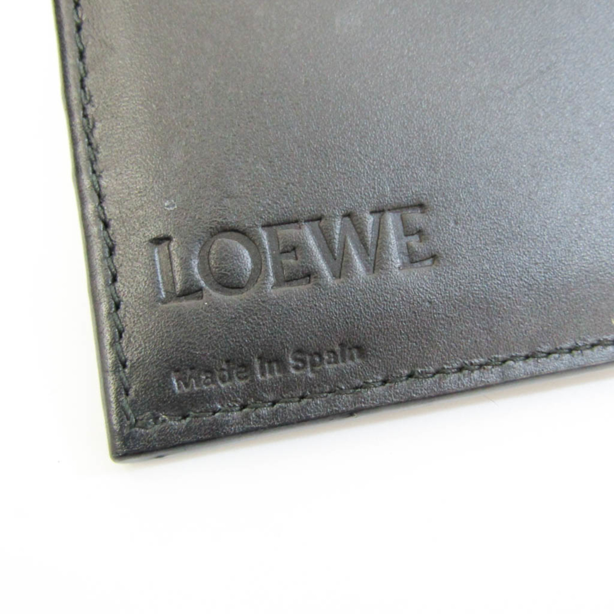 ロエベ(Loewe) リネン 10188978 メンズ レザー 長財布（二つ折り 