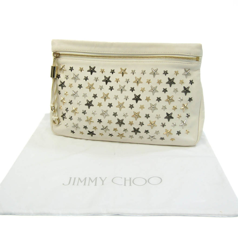 ジミーチュウ(Jimmy Choo) ZENA レディース レザー クラッチバッグ