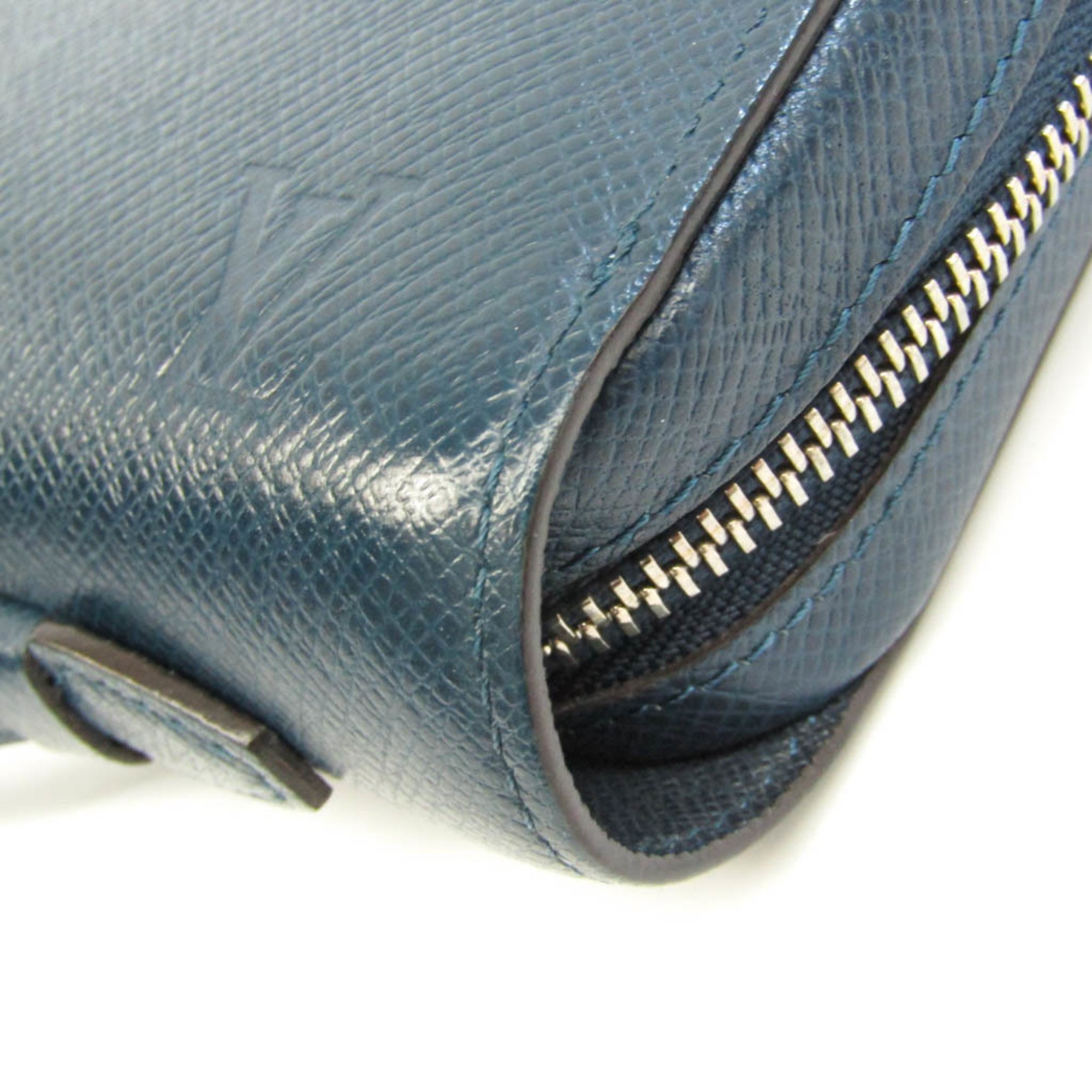 ルイ・ヴィトン(Louis Vuitton) タイガ ジッピーXL M44276 メンズ タイガ 長財布（二つ折り） ブルーマリーヌ