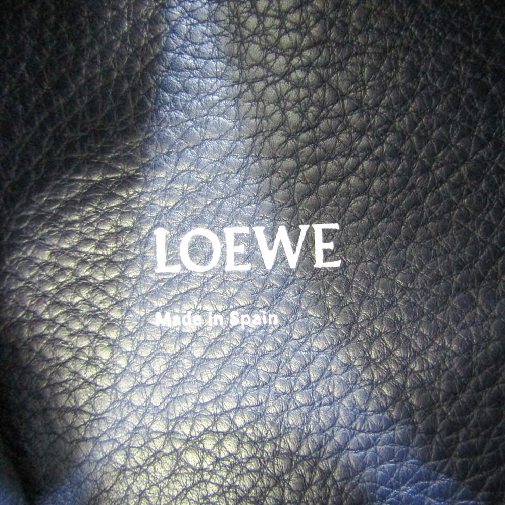 ロエベ(Loewe) アントン 307.10.J87 レディース,メンズ レザー ショルダーバッグ ネイビー