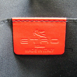 エトロ(Etro) ペイズリー柄 1H978 2138 レディース レザー,PVC トートバッグ ブラック,マルチカラー