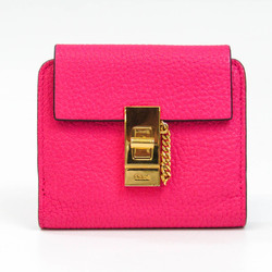 クロエ(Chloé) ドリュー 3P0805 レディース レザー 財布（二つ折り） ピンク