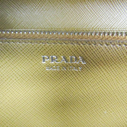 プラダ(Prada) サフィアーノ SAFFIANO LOCK 1MH037 メンズ,レディース レザー 長財布（二つ折り） ライトブラウン