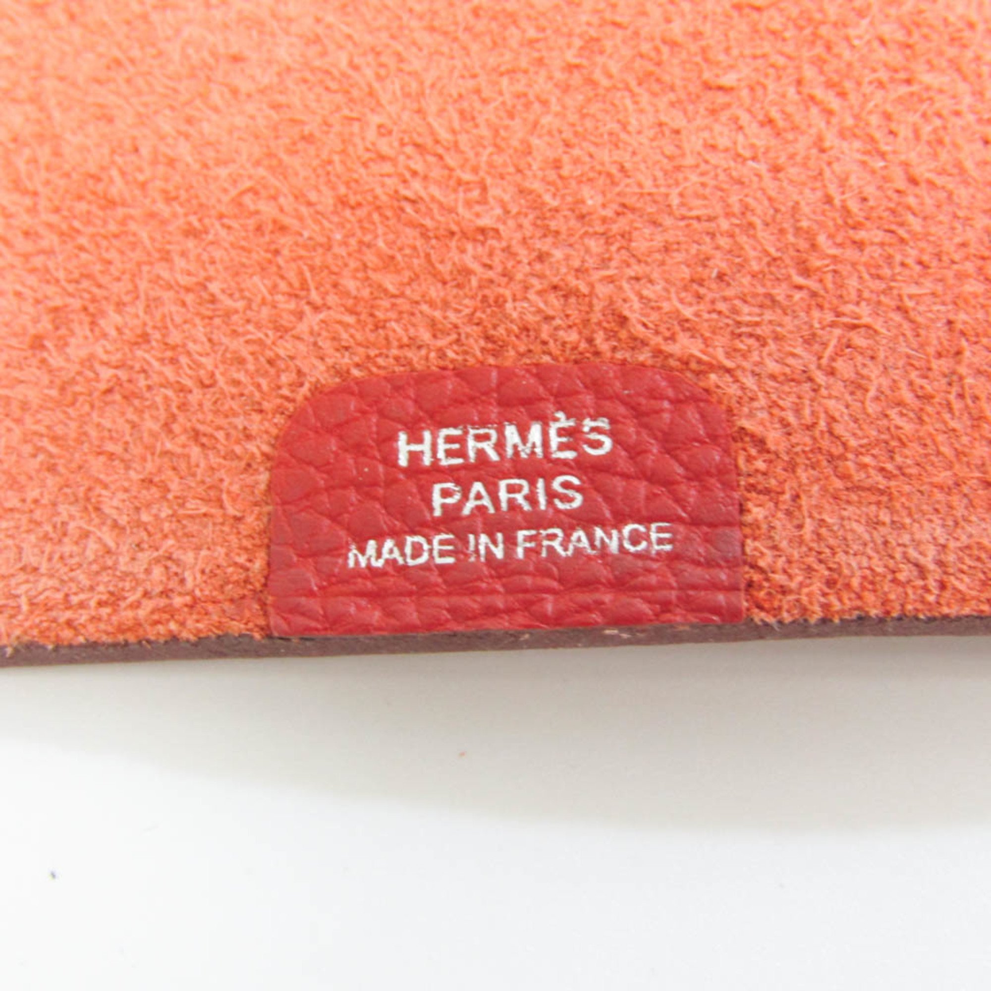 エルメス(Hermes) ユリス ポケットサイズ 手帳 ルージュガランス ミニ