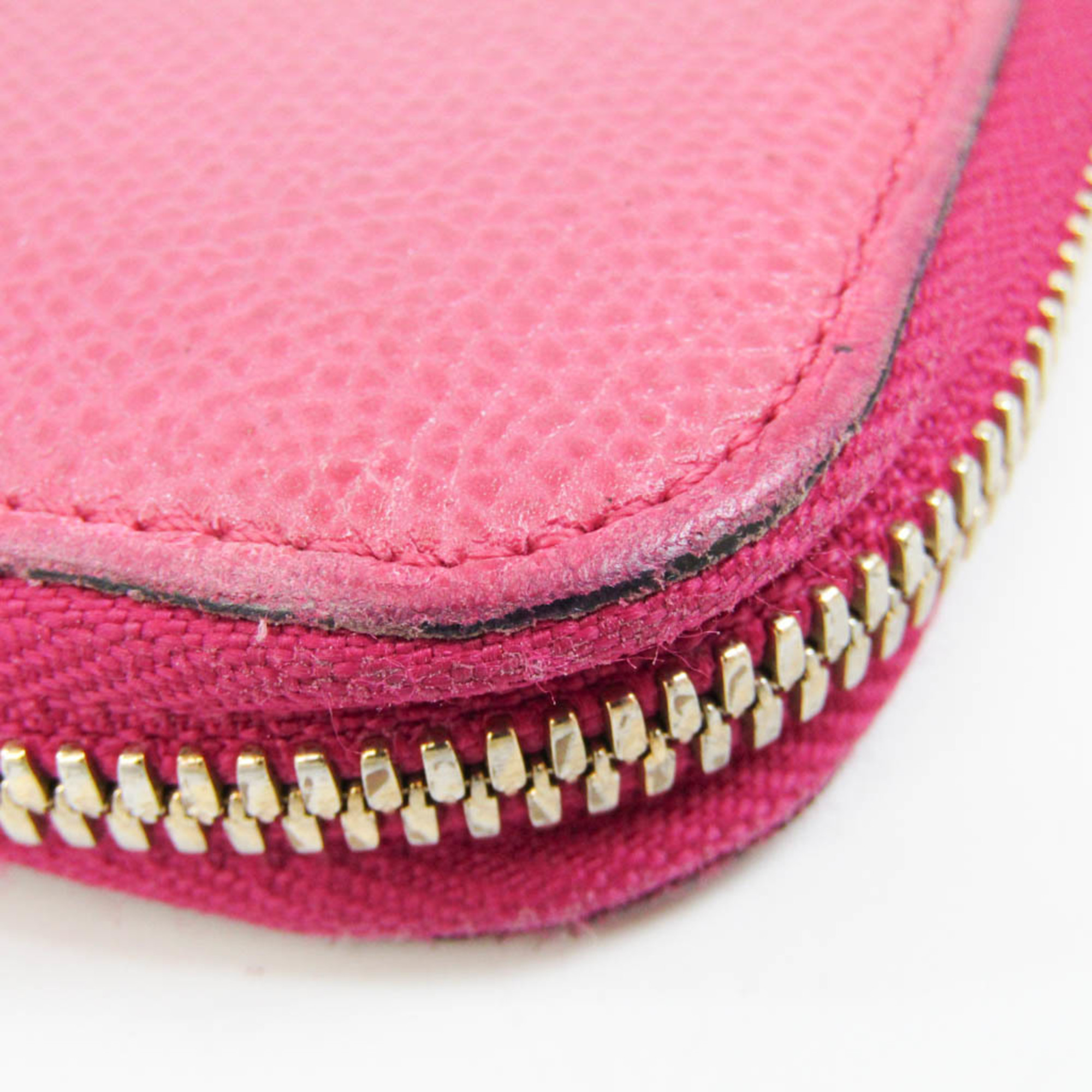 ヴァレクストラ(Valextra) V9L06 レディース  カーフスキン 長財布（二つ折り） ピンク