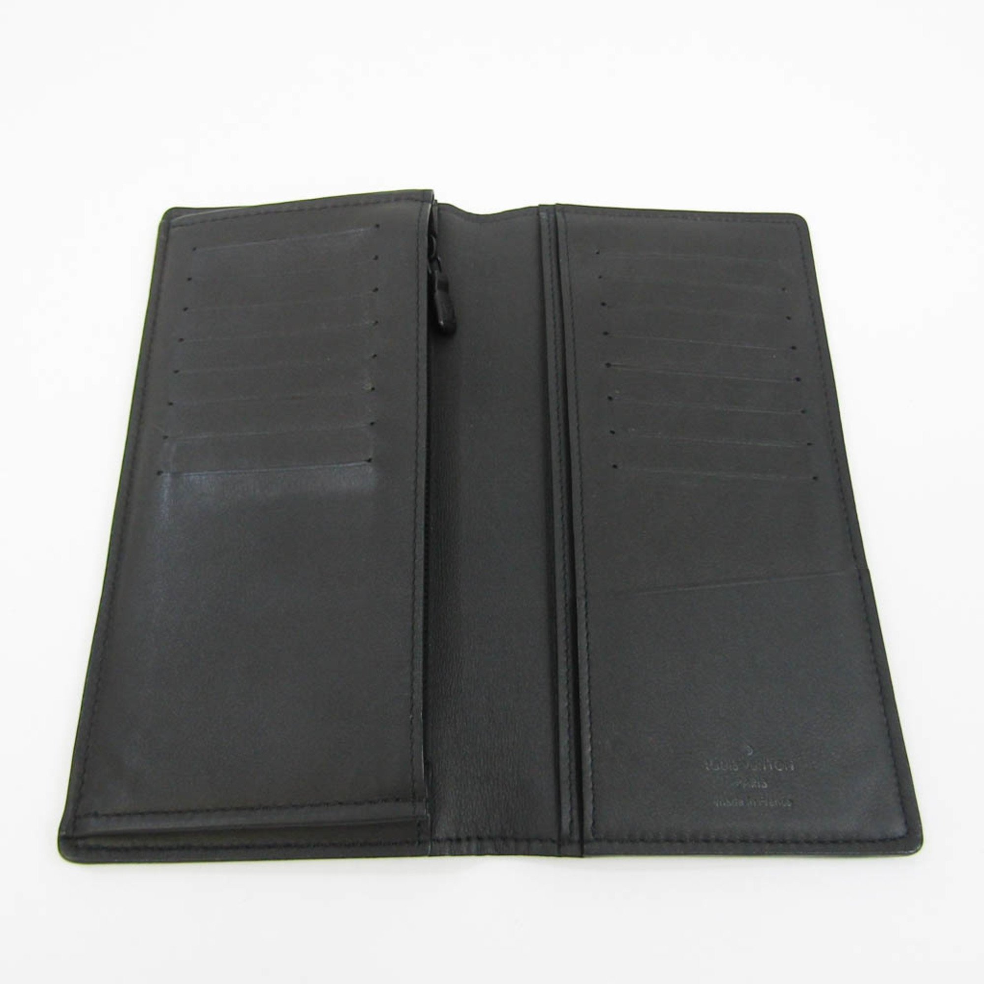 ルイ・ヴィトン(Louis Vuitton) モノグラムシャドウ ポルトフォイユブラザ M62900 メンズ モノグラムシャドウ 長財布（二つ折り） ノワール