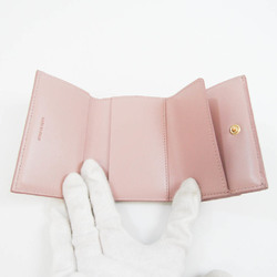 セリーヌ(Celine) フォールデッド コンパクト ウォレット 10E60 レディース レザー 財布（三つ折り） ライトピンク