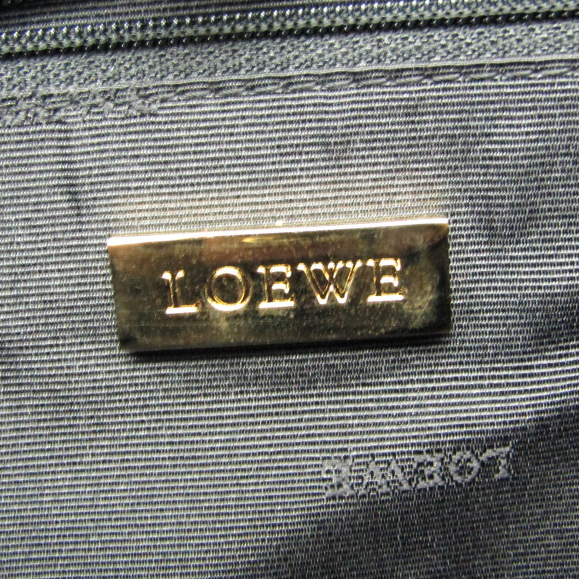 ロエベ(Loewe) レディース レザー ハンドバッグ メタリックブラウン