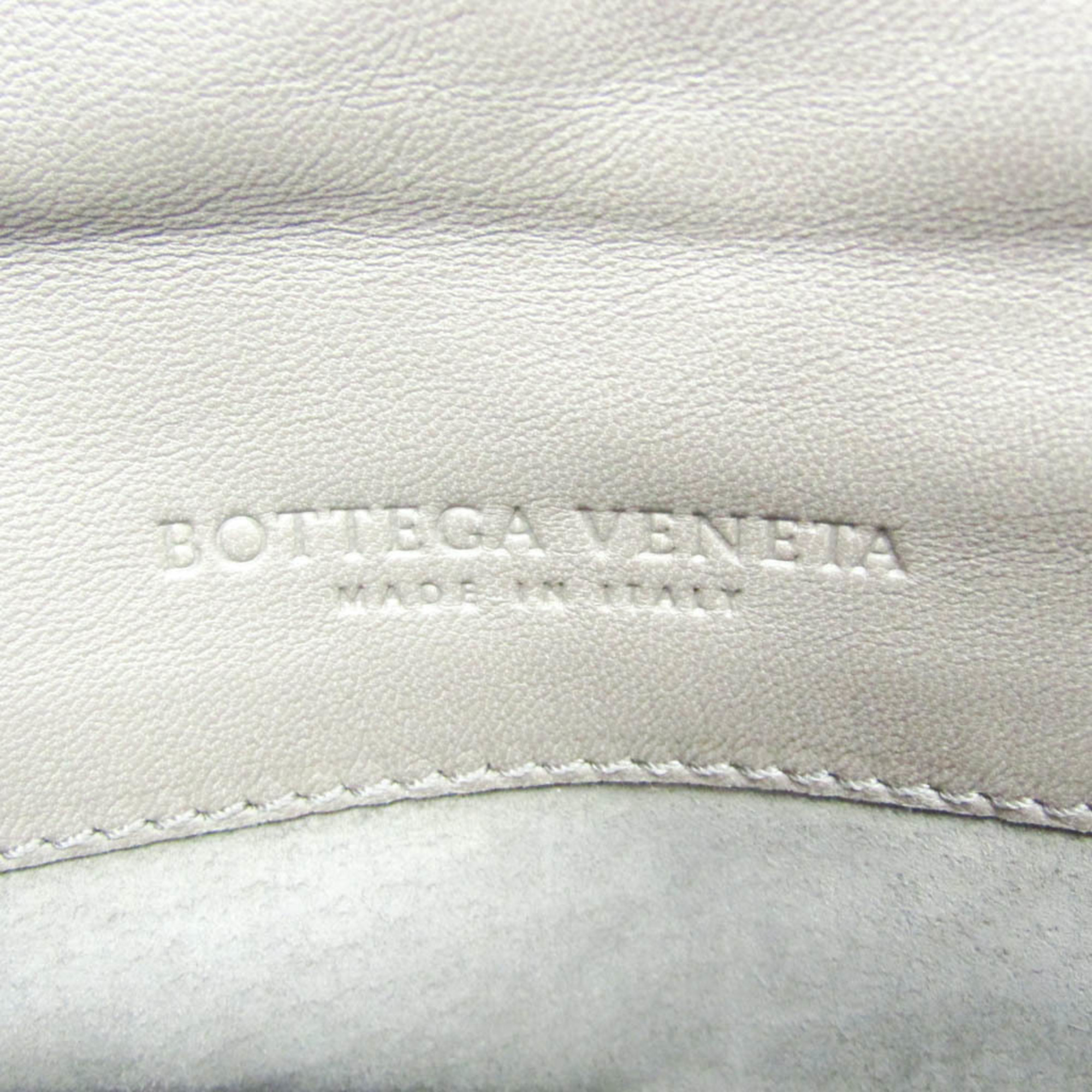 ボッテガ・ヴェネタ(Bottega Veneta) イントレチャート メンズ,レディース レザー クラッチバッグ グレーブラウン