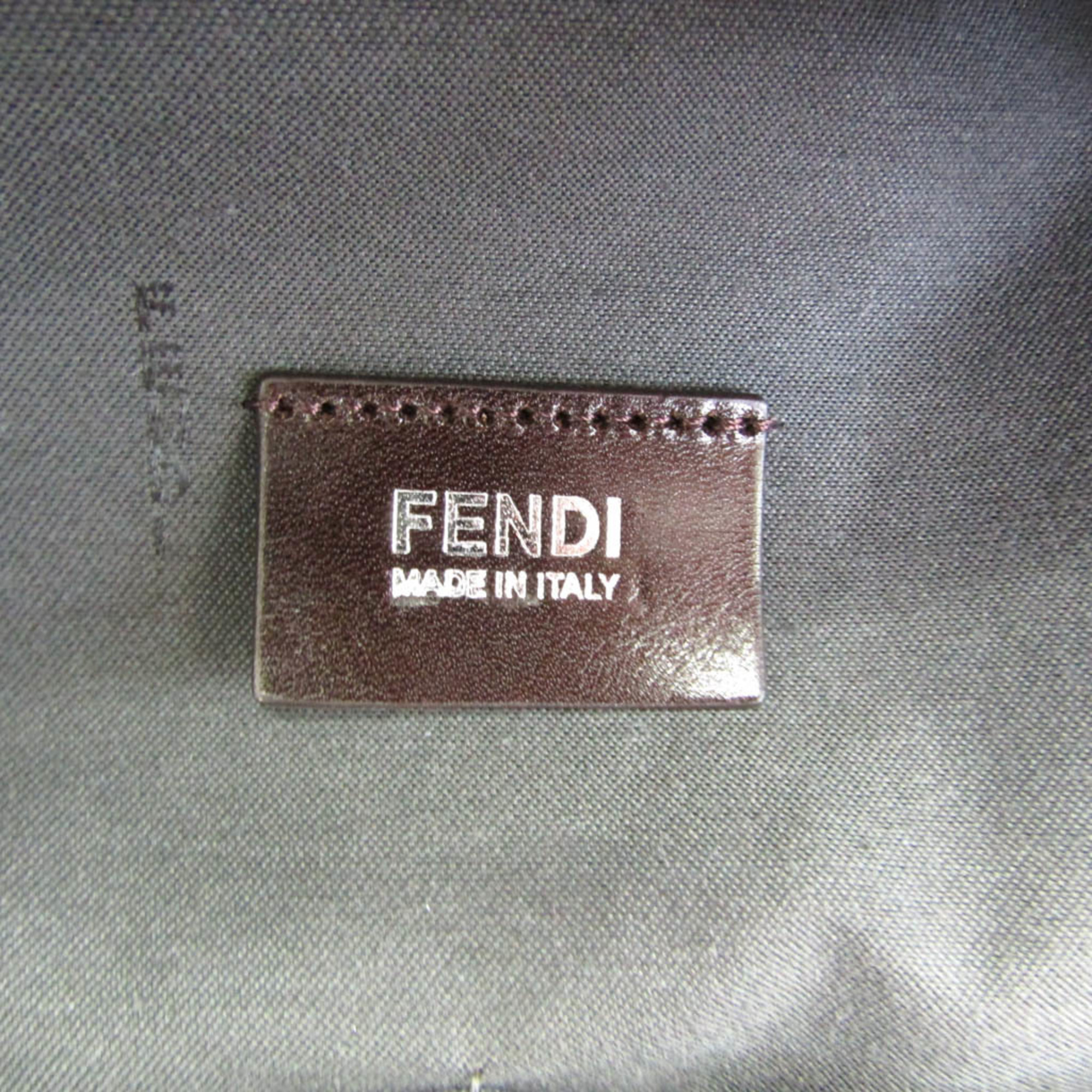 フェンディ(Fendi) 8BL118 レディース レザー ハンドバッグ レッド