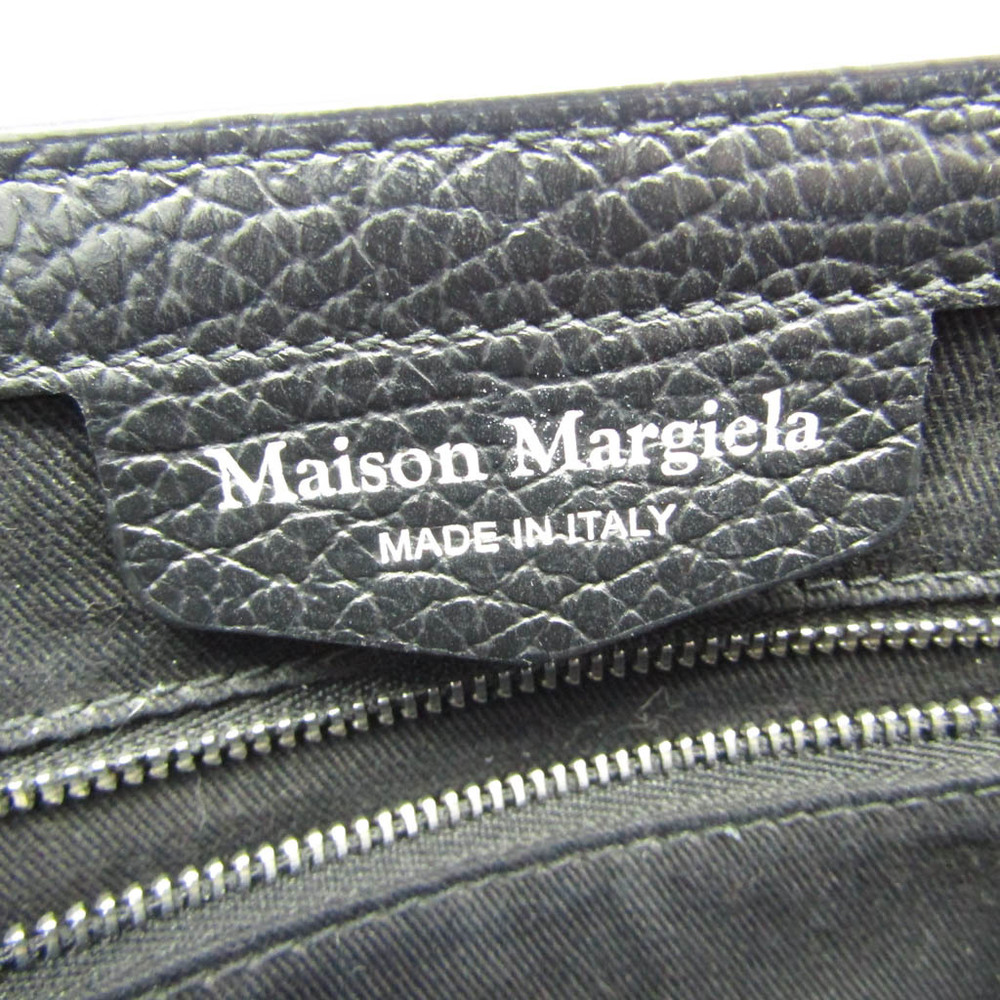 メゾン マルジェラ(Maison Margiela) S56WG0165 レディース レザー,ポリエステル ショルダーバッグ ブラック