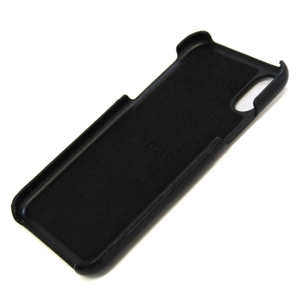 バーバリー(Burberry) TBコイン ロゴ 8021771 PVC バンパー iPhone X 対応 ブラック