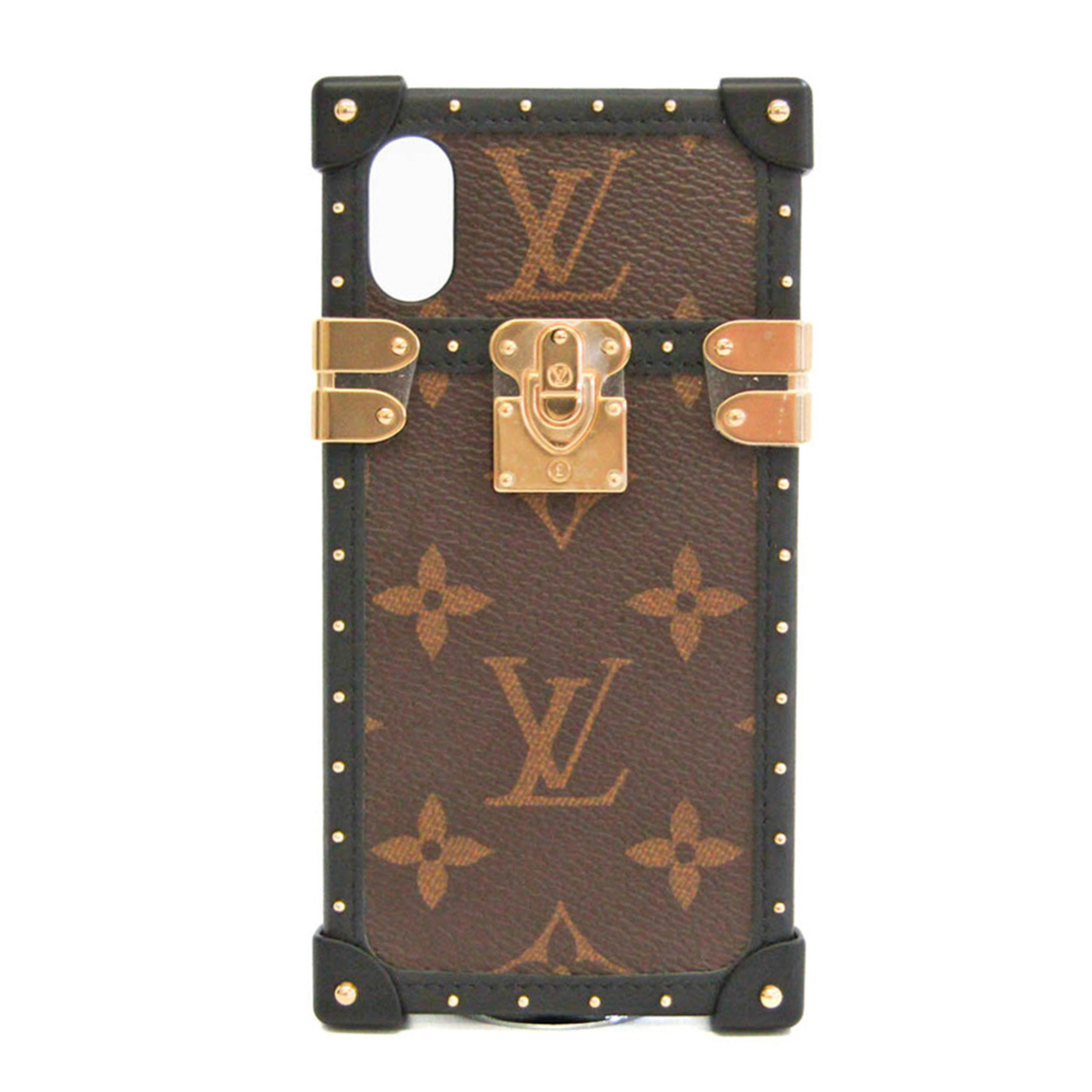 ルイ・ヴィトン(Louis Vuitton) モノグラム Phone X/XS アイ トランク ライト M67892 モノグラム バンパー  iPhone X 対応 モノグラム,ノワール | eLADY Globazone