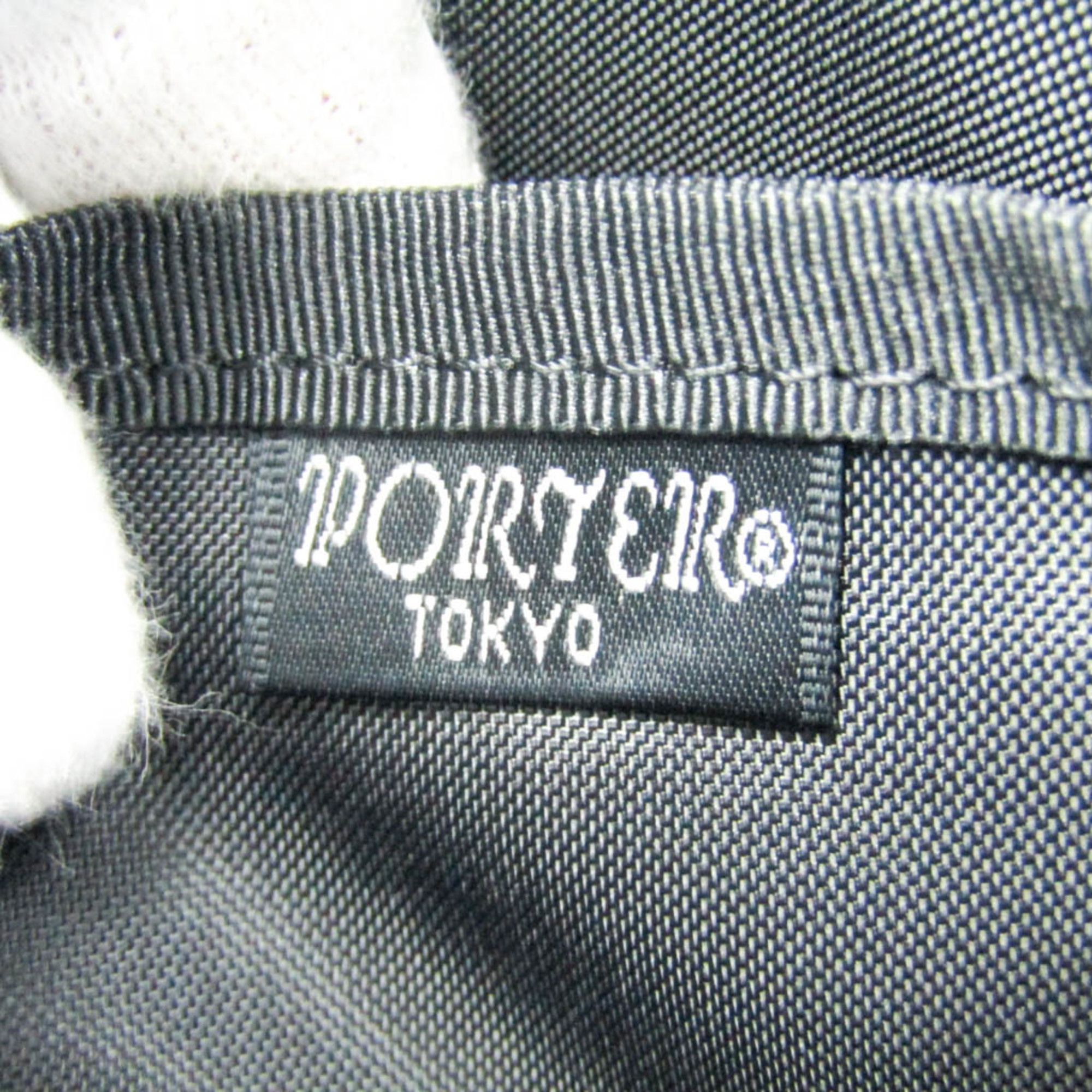 ポーター(Porter) メンズ,レディース ナイロンキャンバス,PVC ショルダーバッグ,ボディバッグ ブラック