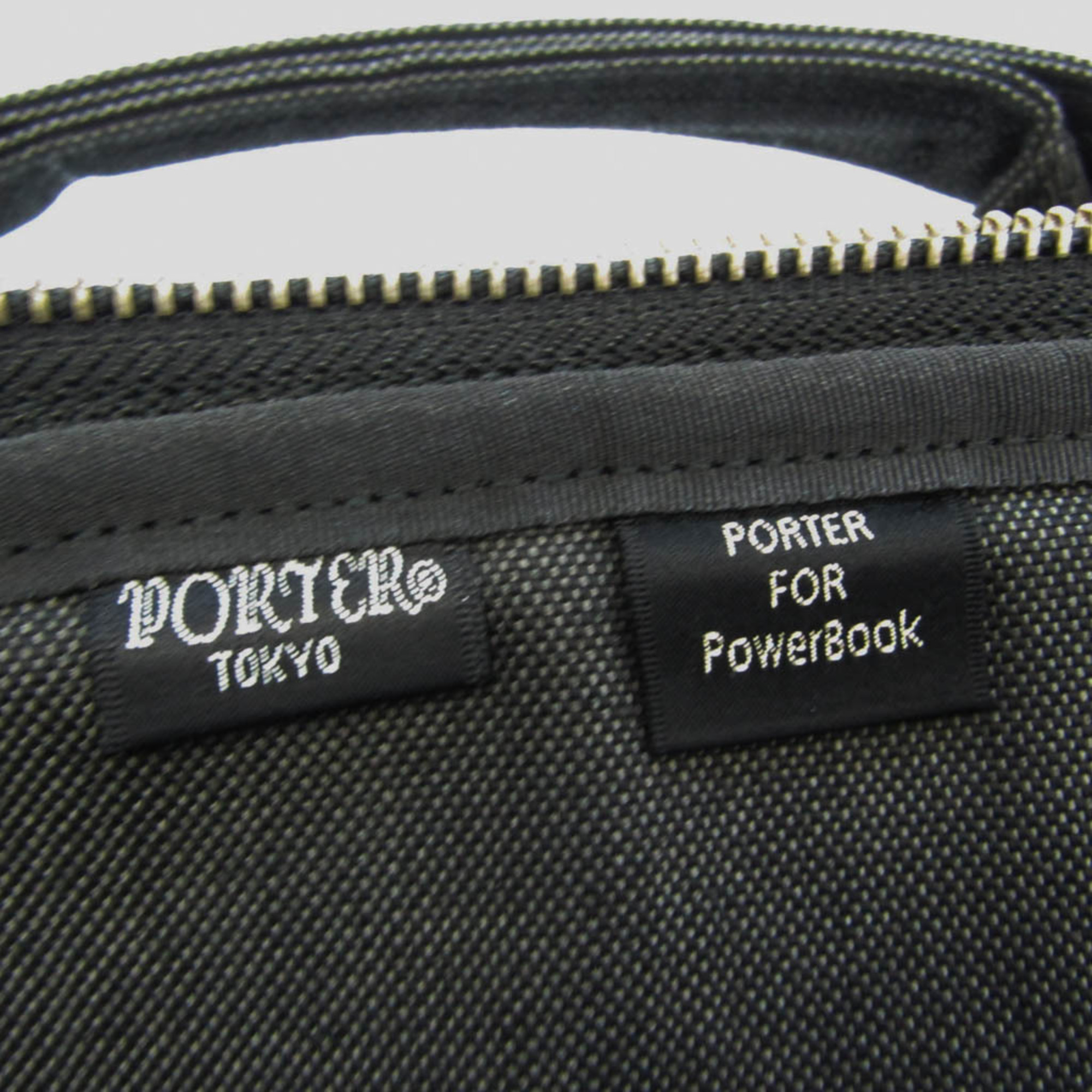 ポーター(Porter) POWERBOOK メンズ,レディース デニム ブリーフケース,パソコンバッグ ブラック