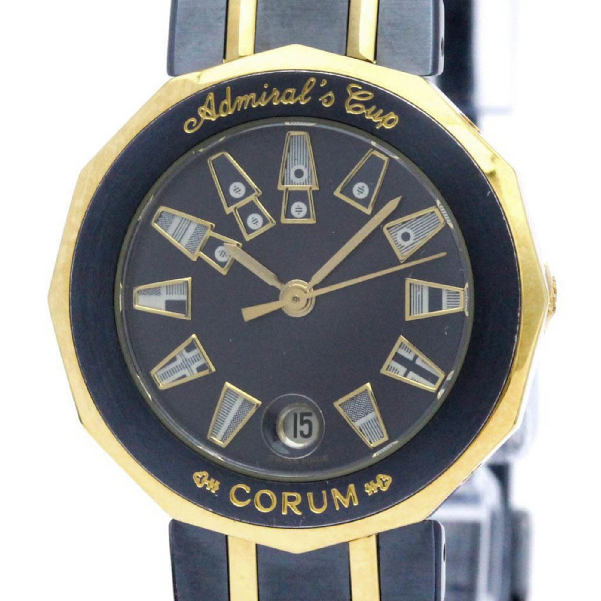 コルム CORUM アドミラルズカップ 腕時計 ステンレススチール  メンズ時計