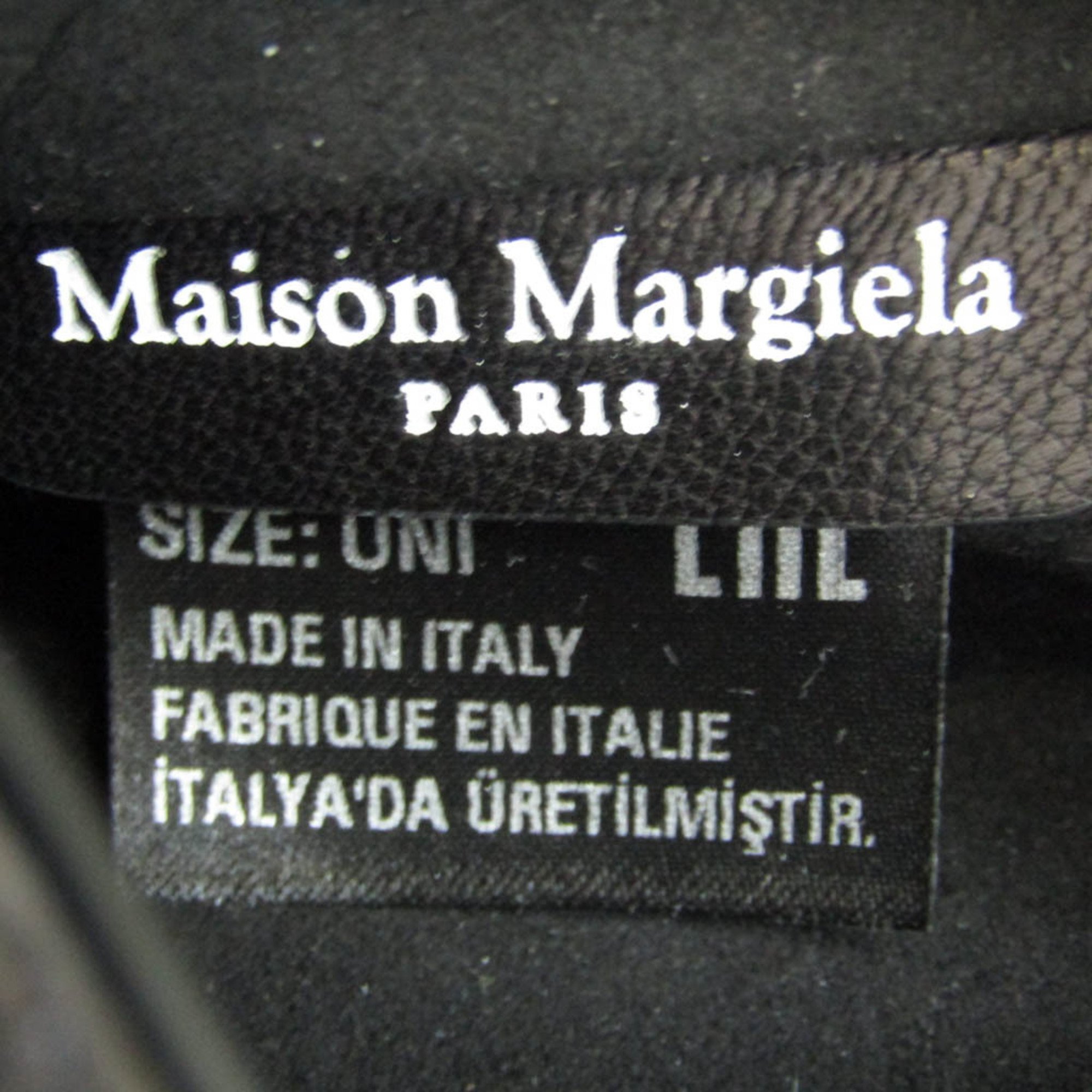 メゾン マルジェラ(Maison Margiela) ミニバッグ バッグチャーム SA1VL0005 レディース レザー ポーチ ブラック