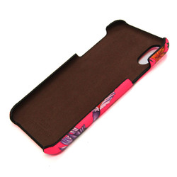 グッチ(Gucci) フラワー柄 550800 PVC バンパー iPhone X 対応 マルチカラー,ピンク