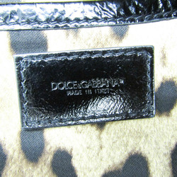 ドルチェ&ガッバーナ(Dolce & Gabbana) レディース レザー ハンドバッグ,ショルダーバッグ ブラック