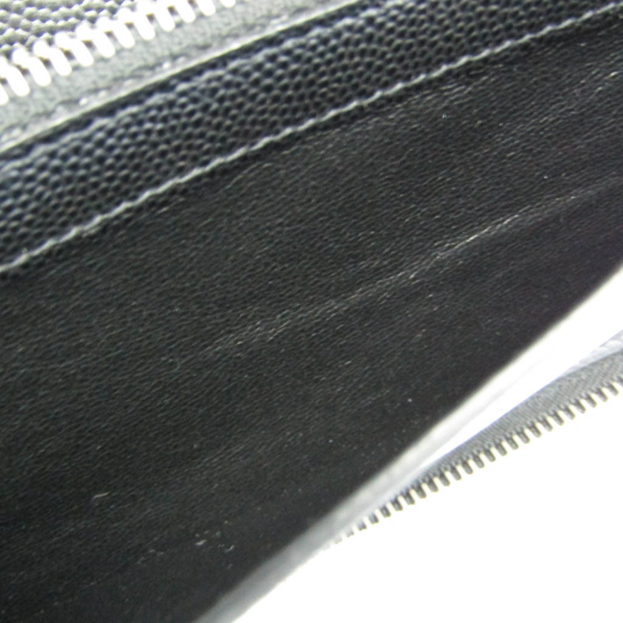 サン・ローラン(Saint Laurent) レディース,メンズ レザー 長財布（二つ折り） ブラック