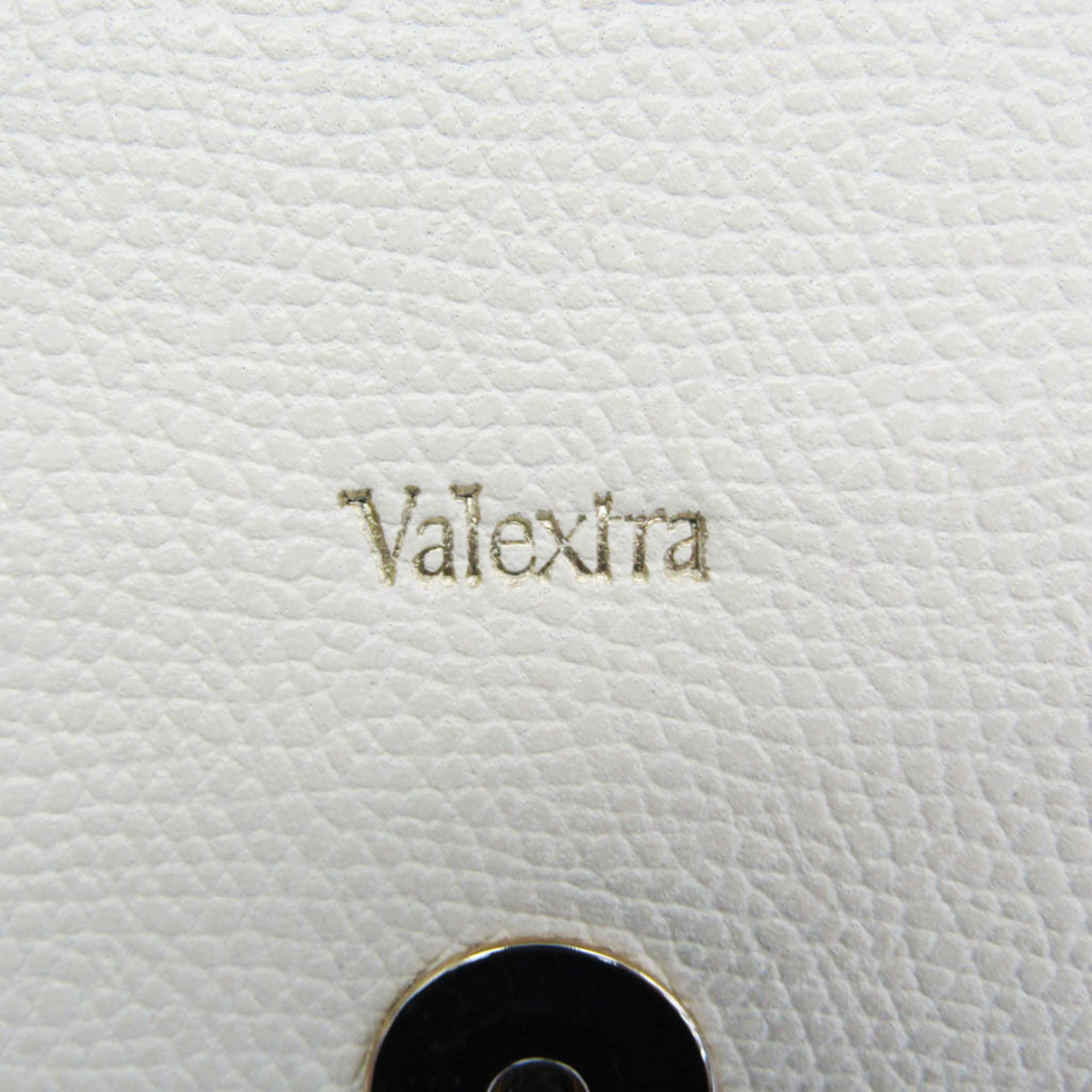 ヴァレクストラ(Valextra) スカラ ラージ V5C59 レディース レザー ショルダーバッグ クリーム