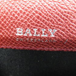 バリー(Bally) BINS.B レザー カードケース ブラック,レッド