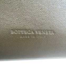 ボッテガ・ヴェネタ(Bottega Veneta) ポケットサイズ 手帳 ブラック,カーキ カードケース