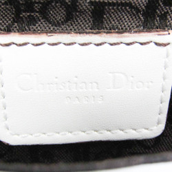 クリスチャン・ディオール(Christian Dior) サドルバッグ レディース レザー ウエストバッグ ホワイト