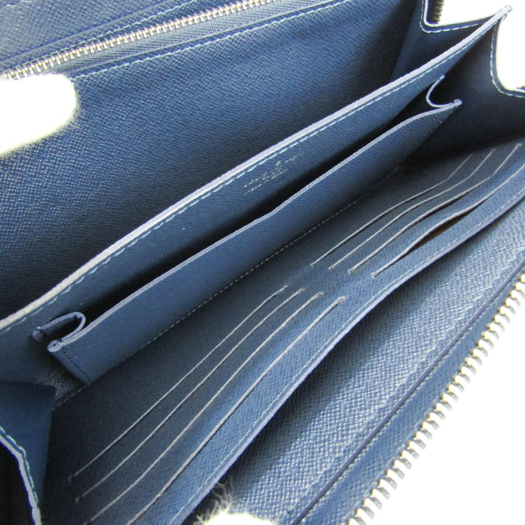 ルイ・ヴィトン(Louis Vuitton) タイガ ジッピー XL M42098 メンズ タイガ 長財布（二つ折り） オセアン