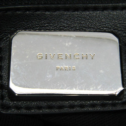 ジバンシィ(Givenchy) ナイチンゲール レディース,メンズ レザー,キャンバス ハンドバッグ,ショルダーバッグ ブラック
