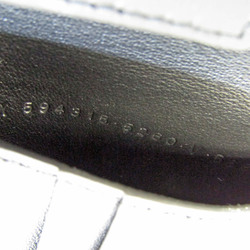 バレンシアガ(Balenciaga) スクエアウォレット ペイズリー柄 594315 メンズ,レディース レザー 財布（二つ折り） ブラック,パープル