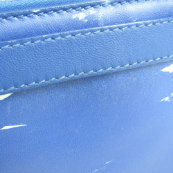 バレンシアガ(Balenciaga) イリアスクリップ 358308 メンズ,レディース レザー クラッチバッグ ブルー