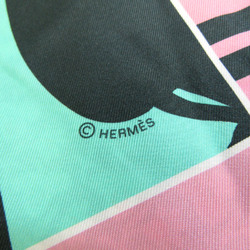 エルメス(Hermes) マキシツイリー H093243S 05 レディース シルク スカーフ オレンジ,ピンク