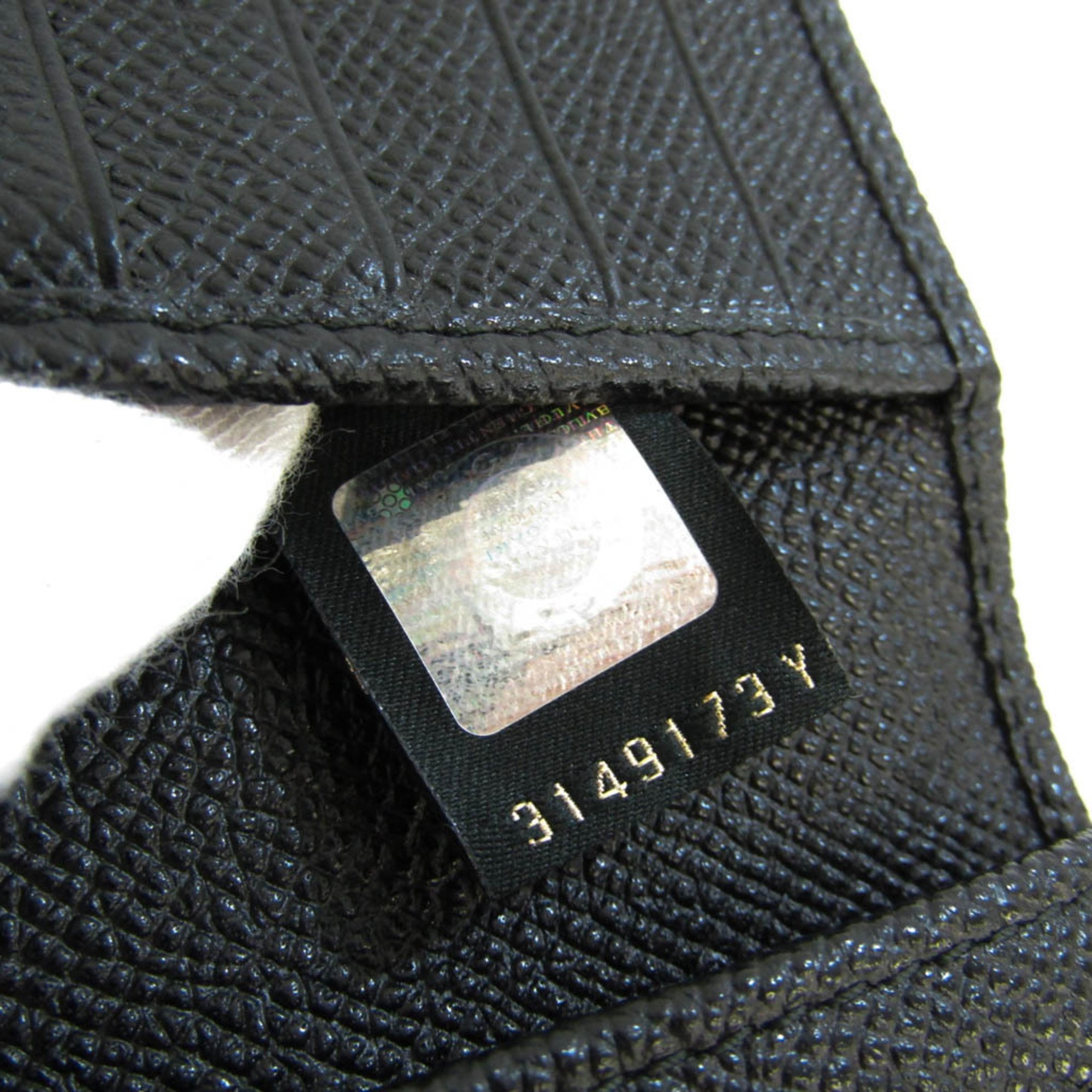 ブルガリ(Bvlgari) ブルガリブルガリ 30412 メンズ レザー 長財布（二つ折り） ブラック